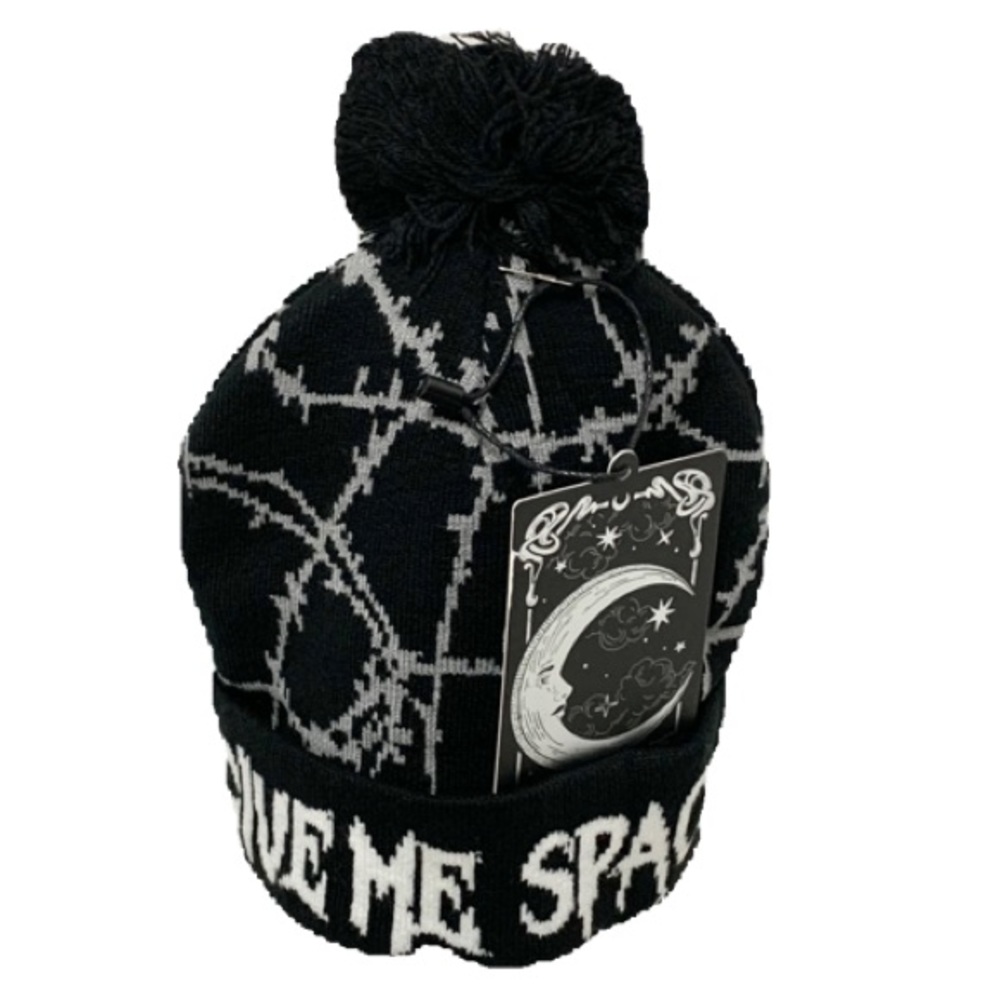 Killstar GIVE ME SPACE Beanie Toboggan Hat - UNISEX One Size - NEW